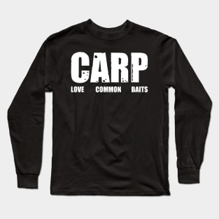 Carp Love Common Baits Long Sleeve T-Shirt